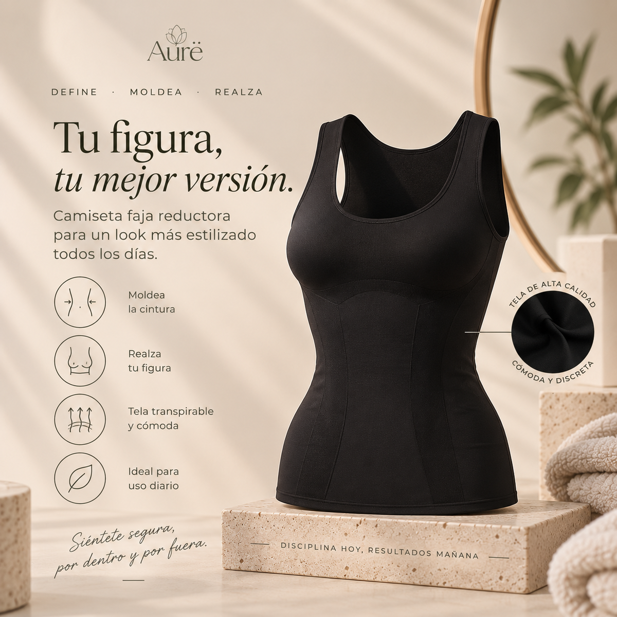 Siluette™ | Camiseta Faja Reductora