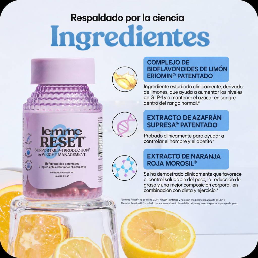 Lemme GLP-1 Daily™ | Control del Apetito y Apoyo al Control del Peso